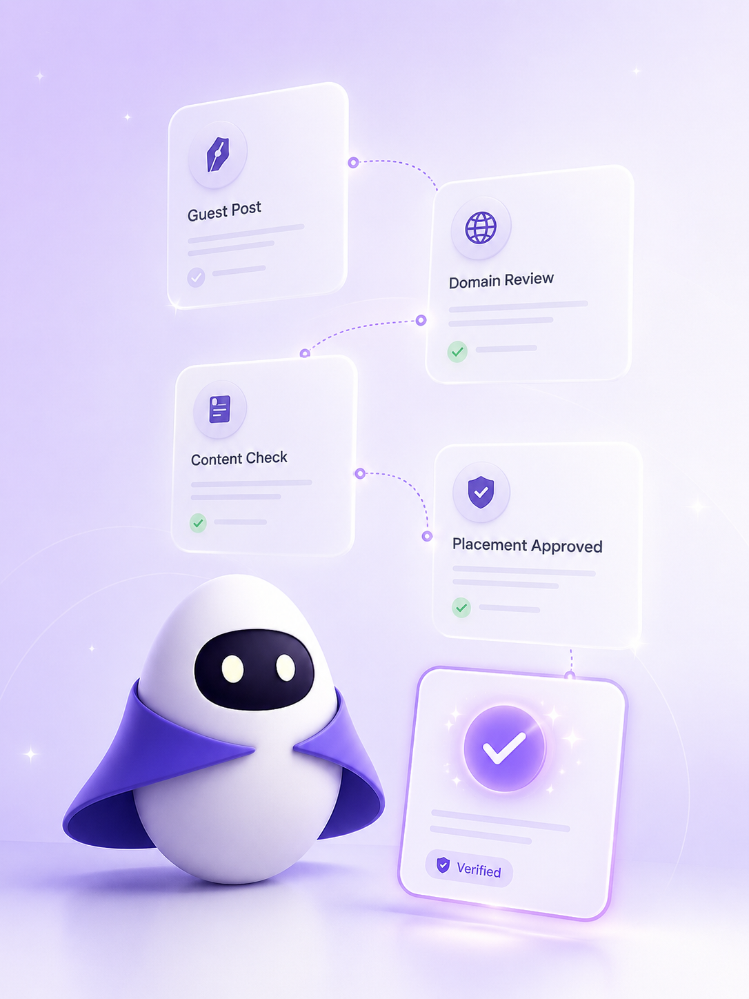 EggROI link placement workflow visual